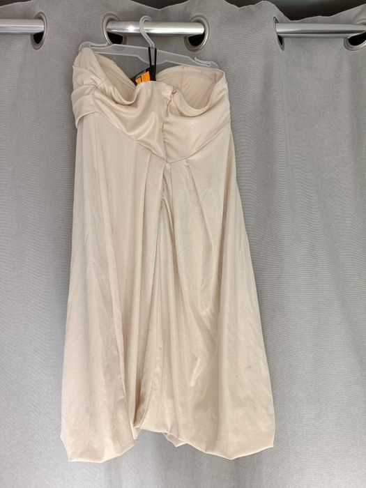 Sukienka kremowa r. 34