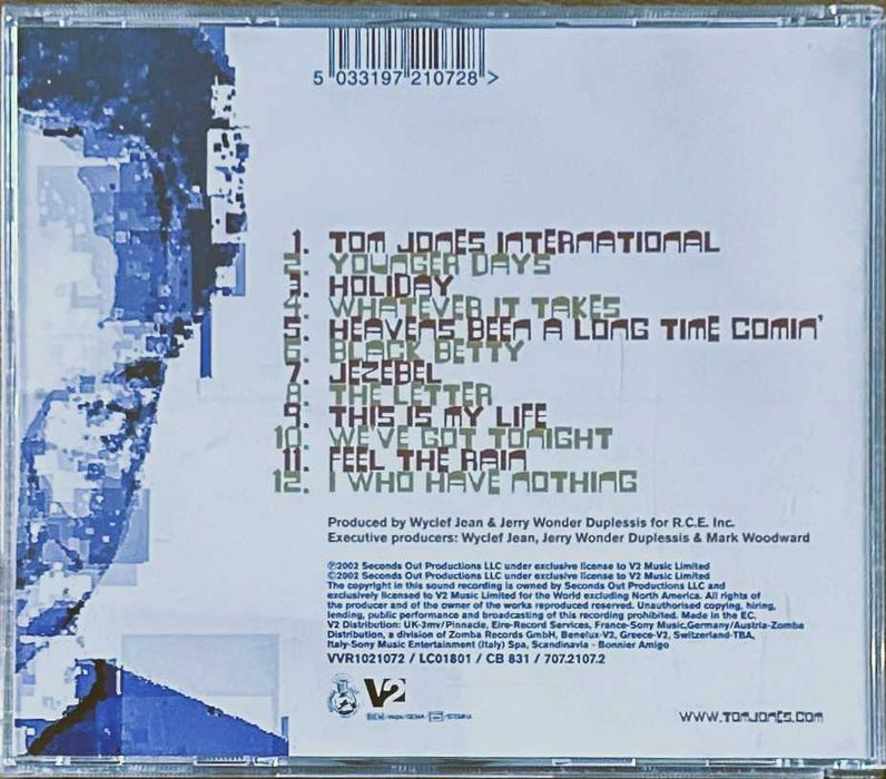 Tom Jones - Mr. Jones - 2002 - CD64729663875331122