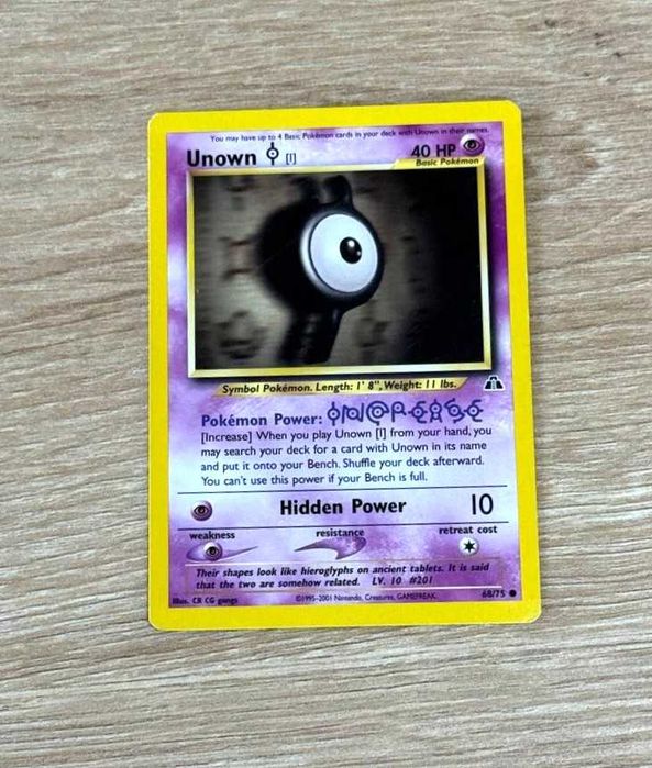 Neo Discovery Cartas Originais Pokémon TCG WOTC - ING