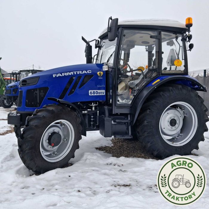 Ciągnik rolniczy FARMTRAC 680 DTV 74 KM KING Bez AdBlue (zetor holland