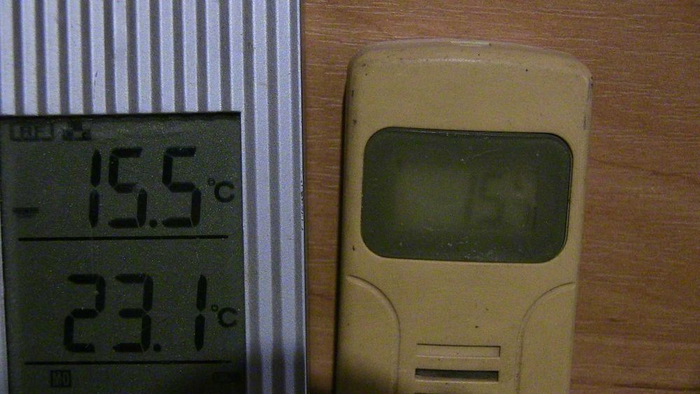 Метеостанция Brennenstuhl  с радио-передатчиком температуры. Германия