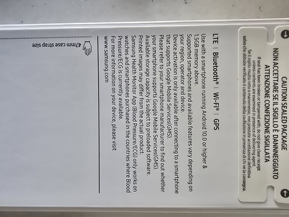 Smartwtch Samsung Galaxy Watch 6 Classic LTE SM-R965