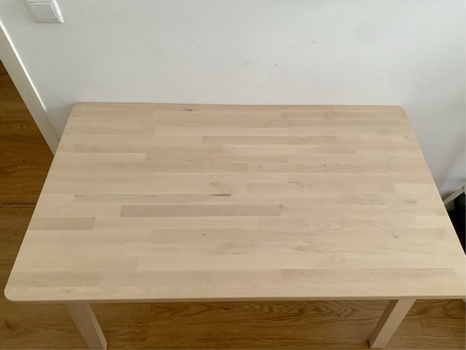 Mesa madeira bétula IKEA