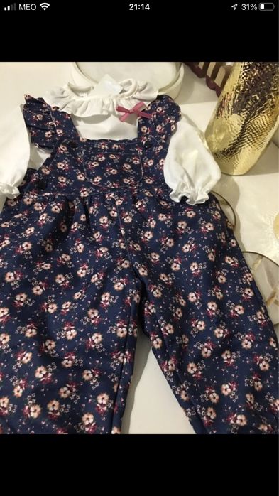 Lote de roupas de criança, mulher, homem multimarcas