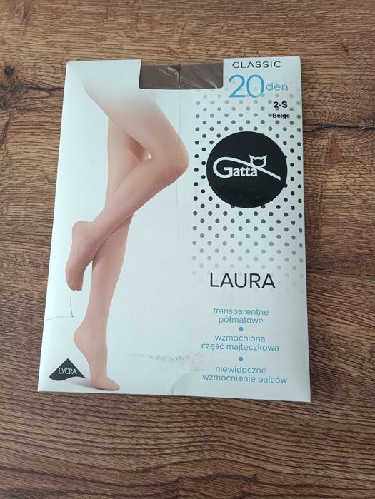 Cienkie rajstopy damskie 20den Gatta Laura beige