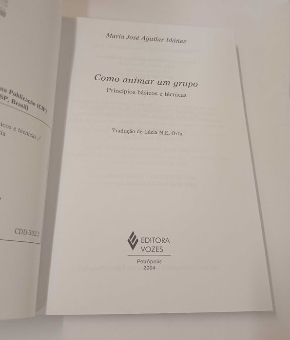 Como animar um grupo, de Maria José Aguilar Idánez