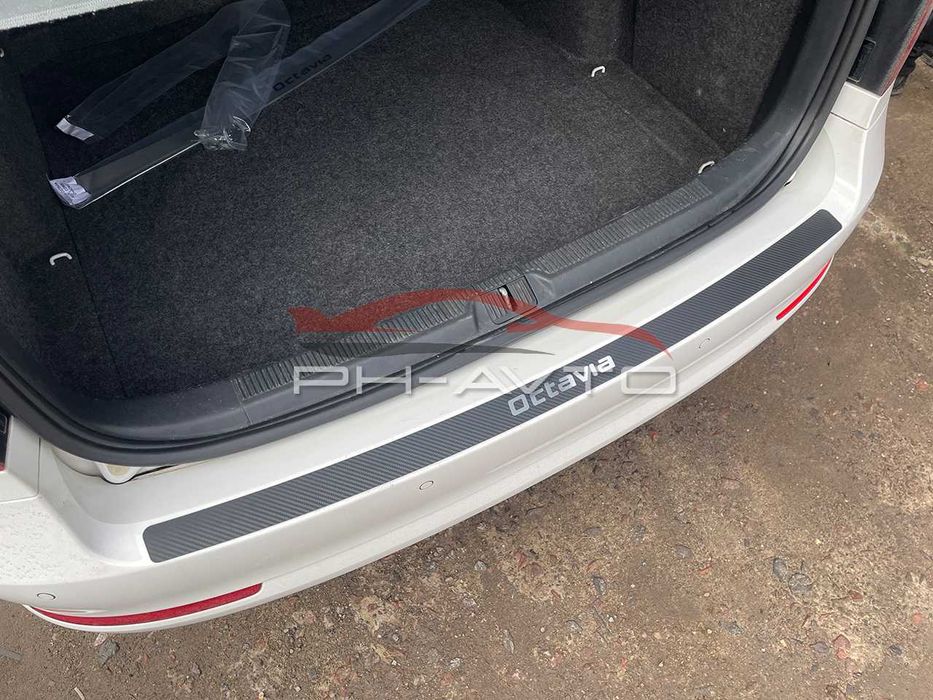 Накладка на задний бампер Skoda Octavia A5 Fl Combi / Sedan / Lift