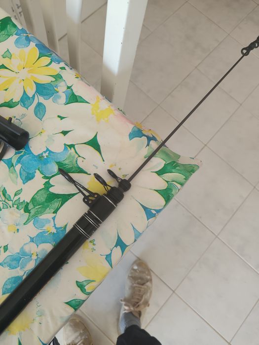 Cana de pesca  mais saco