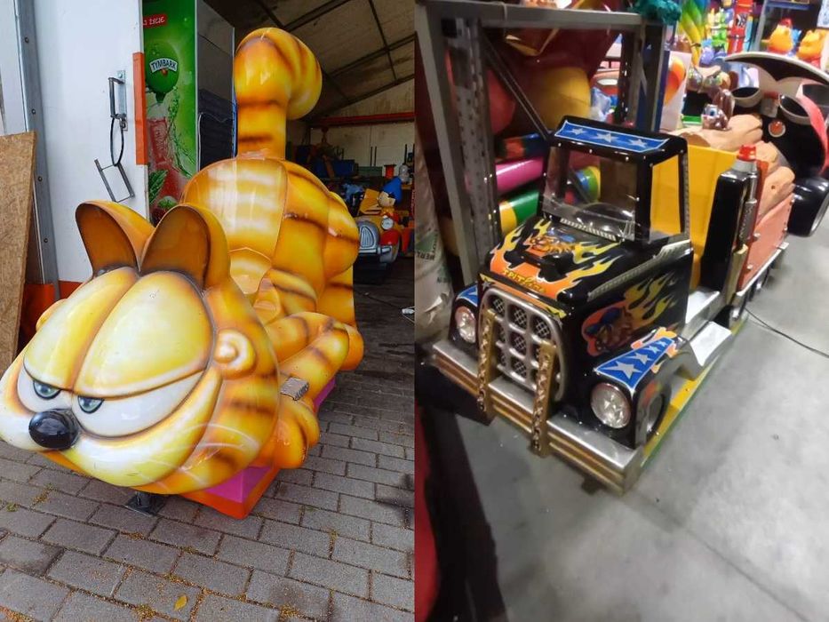 Bujak zarobkowy -  Garfield / Ciężarówka z drewnem