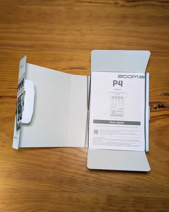 Zoom PodTrak P4 – Como Novo | Completo na Caixa
