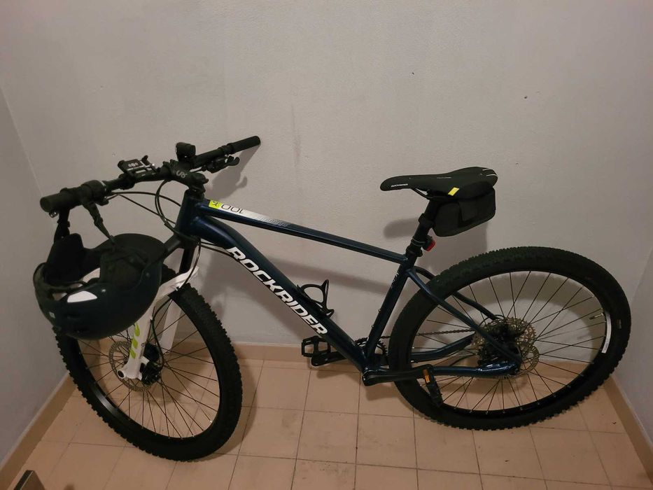 Bicicleta Btt Rockrider XC100, roda 29 + acessórios, tudo novo e lindíssima! 650€