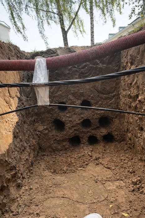 Земляні роботи.Горизонтальне буріння.Будівництво