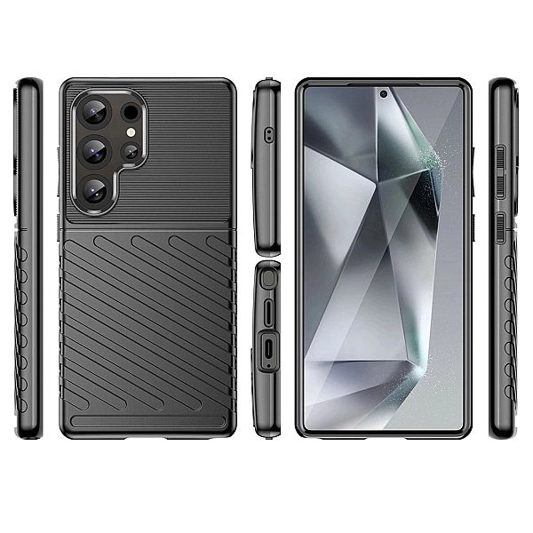 Thunder Case Samsung Galaxy S25 Ultra Black