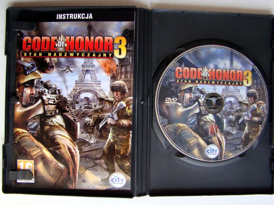 CODE OF HONOR 3 - Stan nadzwyczajny. PC DVD