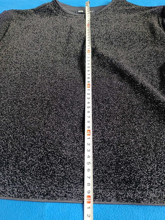 Bluzka krótka czarna L