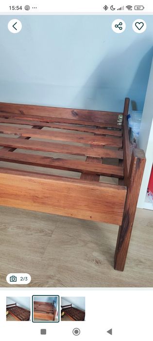 Cama solteiro/ criança com colchão