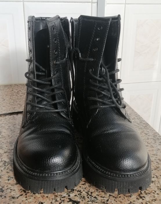 Botas pretas n. ° 38