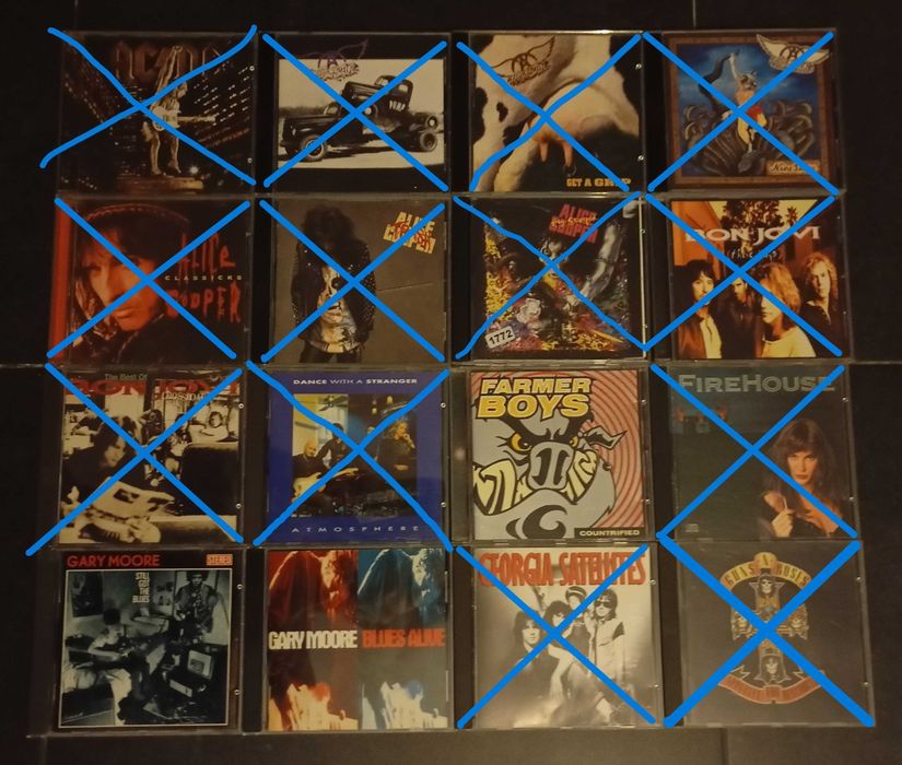 112 CDs (Pop/Rock, Hard Rock, Alternative Rock, Metal) desde 3€
