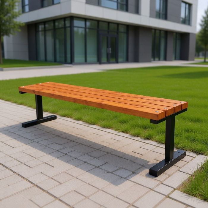 Ławka bez oparcia Boston Polski Producent ceny producenta parkowe