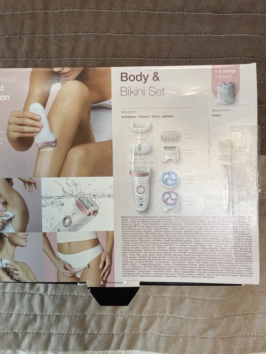 Депілятор braun silk epil 9 + bikini styler