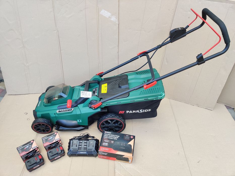 Аккумуляторн газонокосарк GERMAN Parkside PRMA 40/газонокосилка/косилк