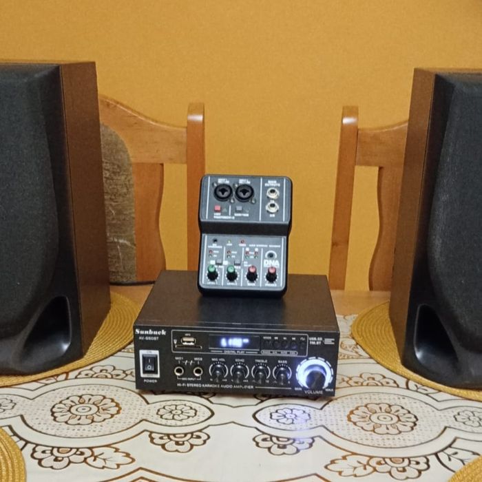 Wzmacniacz stereo + nowy mikser DNA-MIX 2