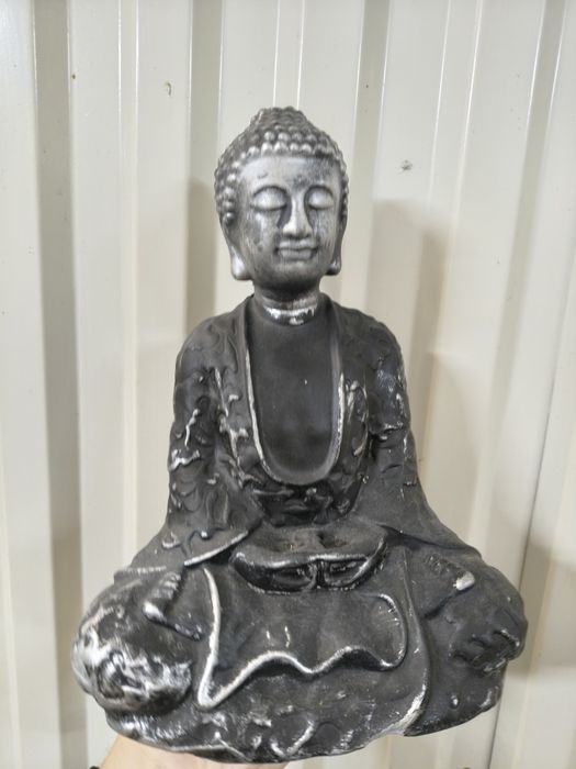 Budda figurka gipsowa cementowa rzeźba ozdoba do domu i ogrodu