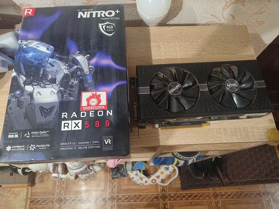 Sapphire Nitro+ Rx 580 4gb