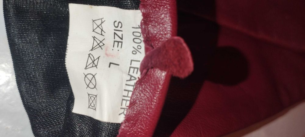 Перчатки жіночі червоні