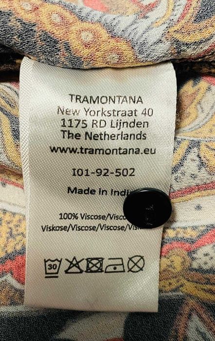 Sukienka Tramontana - wzory - Indie.