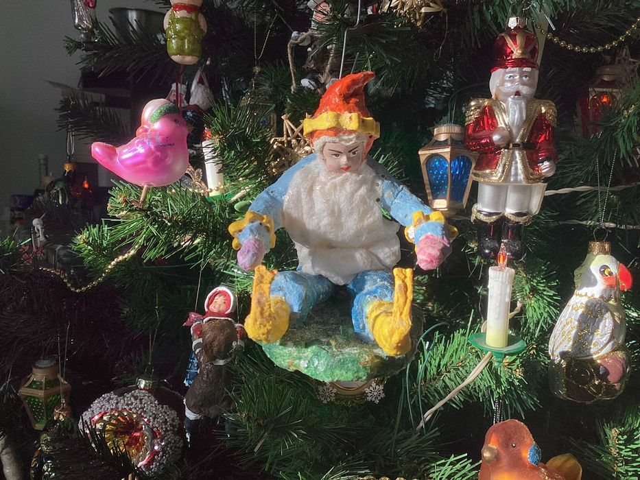 Іграшки на ялинку СРСР, ватна, вата, старі, советские, радянські