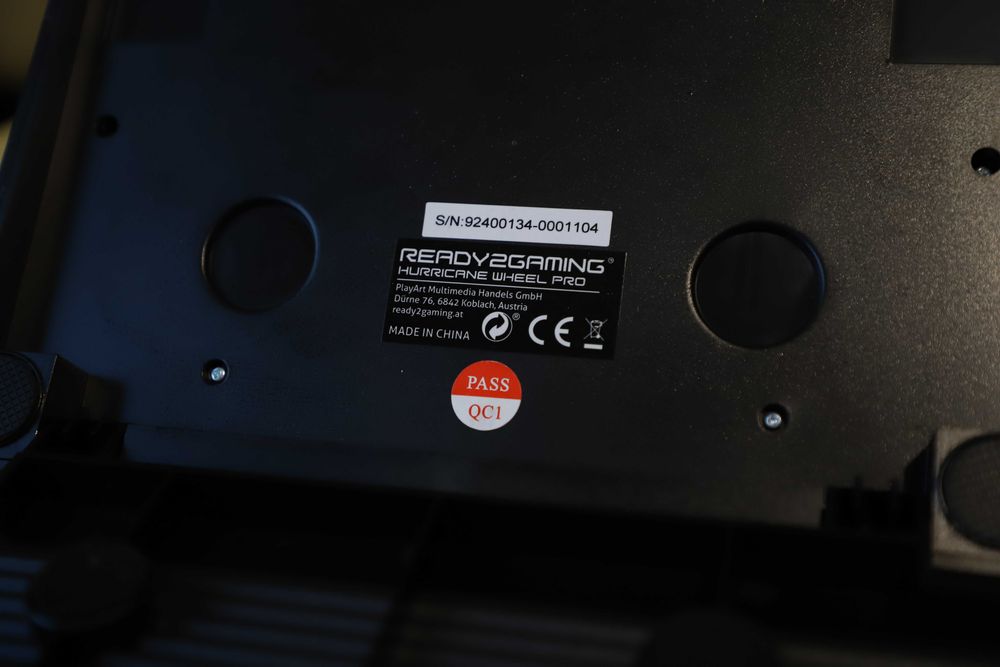 руль для ПК, PS5/PS4, PS3 Ready2gaming Hurricane Wheel Pro