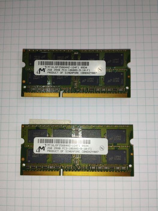 Memória SO-DIMM DDR3 1333MHz 2Gb