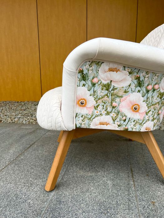 Fotel kubełkowy koktajlowy modern