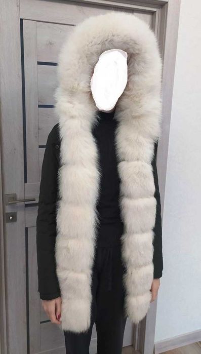 Парка жіноча з натуральним хутром - Песець