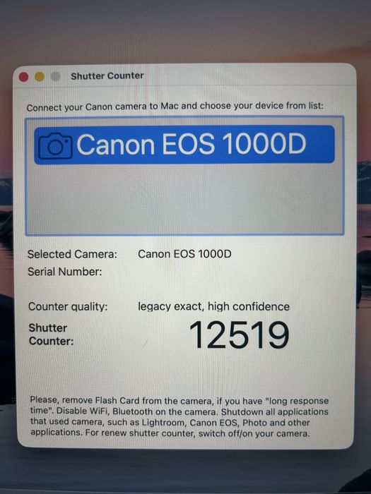 Canon EOS 1000D | obiektyw EF-S 18-55 | super stan tylko 12519 zdjęć