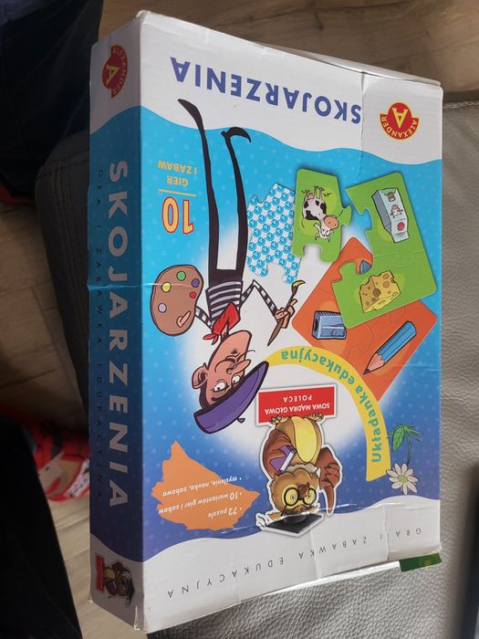 Gra i zabawa edukacyjna skojarzenia