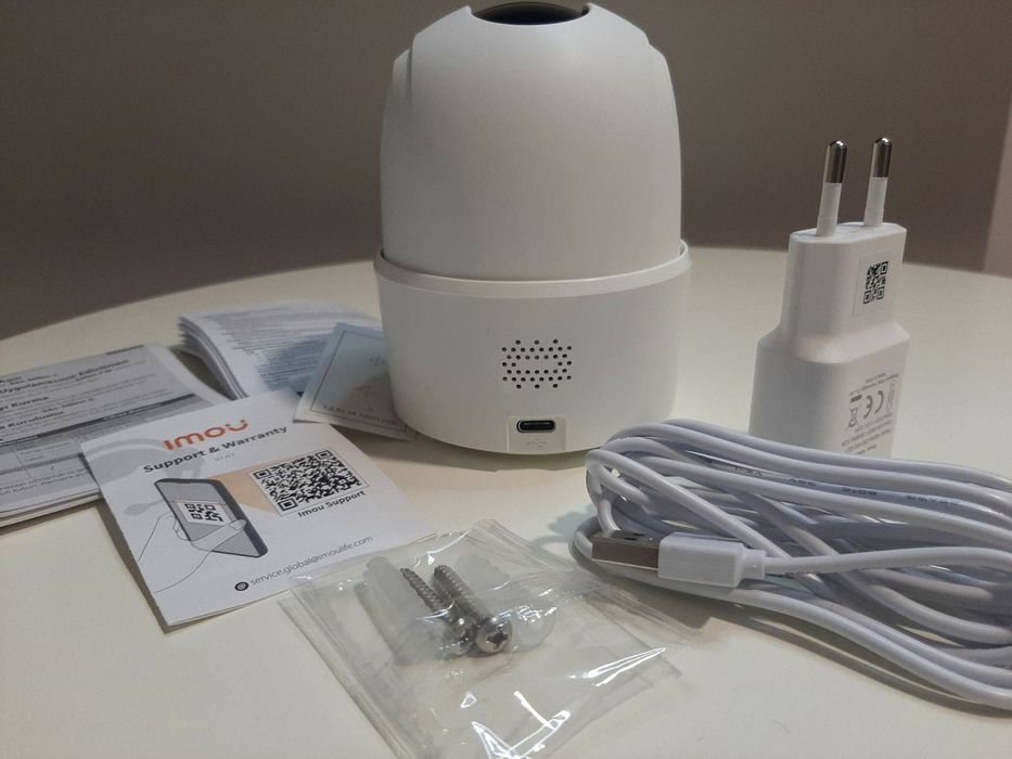 Wi-Fi камера Imou Ranger 2C 3MP (2K) | Поворотна 360° | Відеоняня