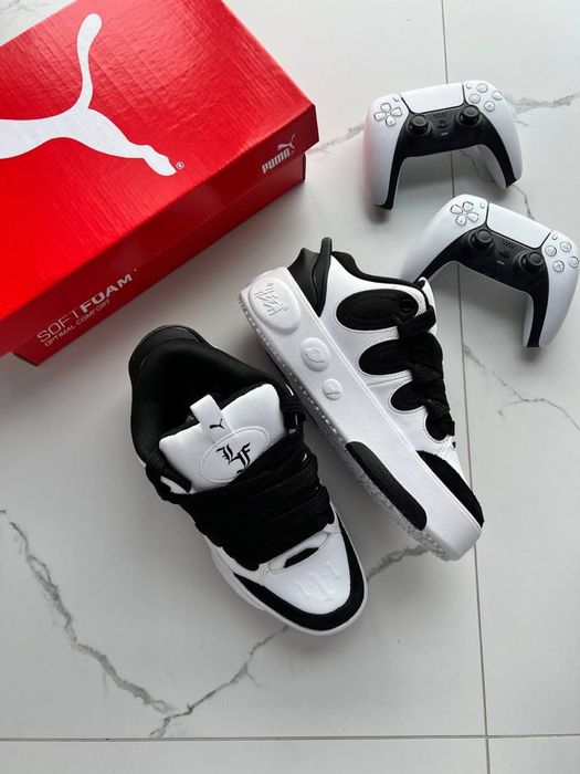 НОВИНКА! Puma X LaMelo LaFrancé White Black, пума