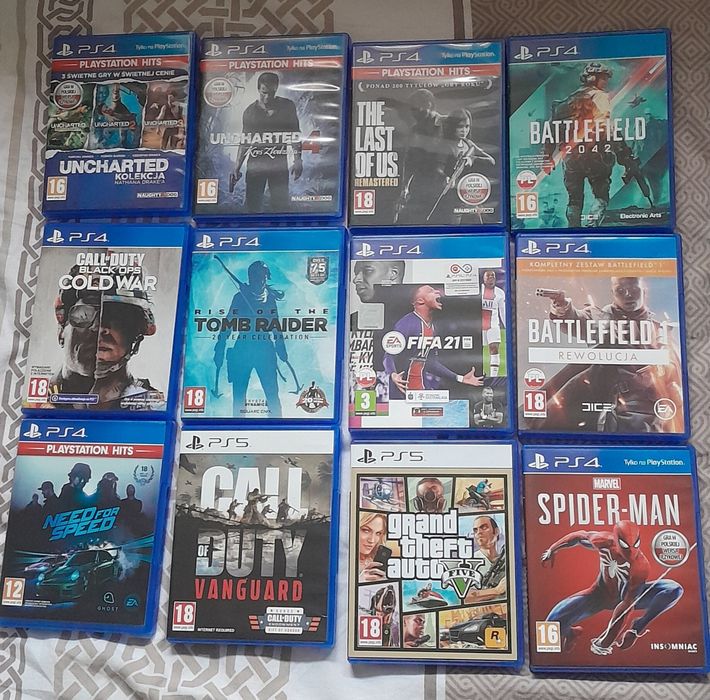 Gry na ps4 i ps5