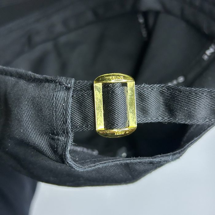 Кепка бейсболка celine black cotton