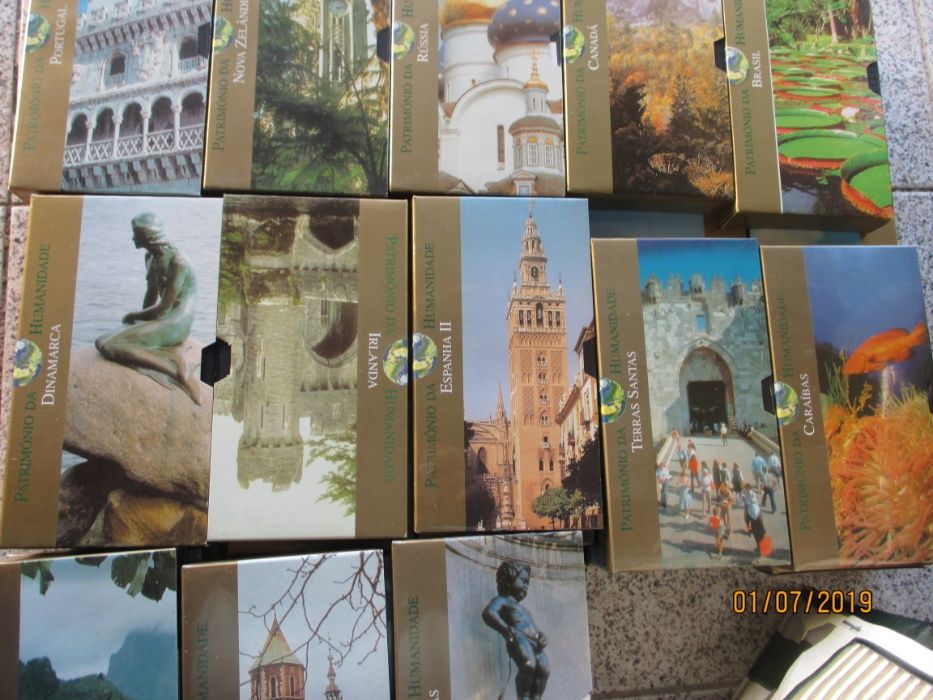 50 Cassetes VHS - Património da Humanidade