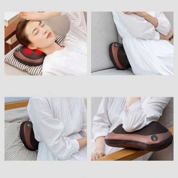 Подушка масажер для плечей і шиї Car&Home Massage Pillow 8028 Массажная подушка для плеч и шеи Car&Home Massage Pillow 8028