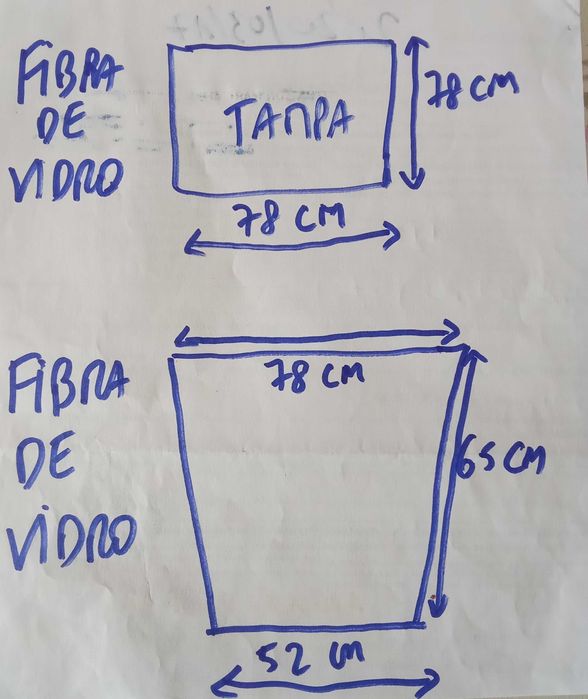 deposito de 250 L NOVO para agua ou outros