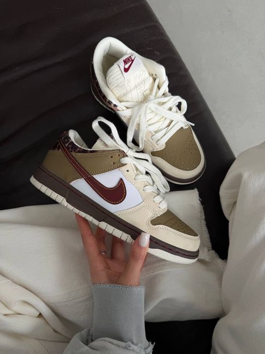 Nike SB Dunk Low White / Cheetah