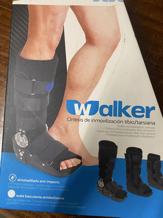 Ortótese para imobilização tíbiotársica