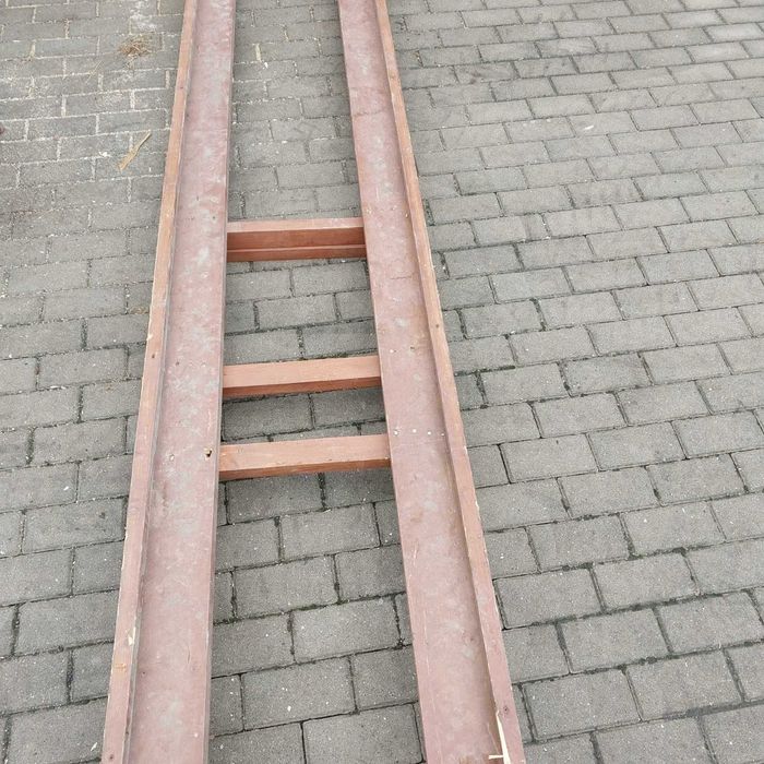 Podjazd, rampa drewniana