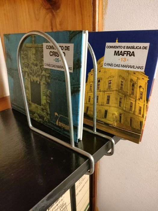 Suporte de livros de encaixe 6 unidades