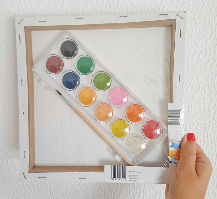 Tela infantil para pintar