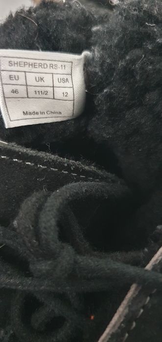 Buty ze skóry śniegowce Shepherd rozmiar 46